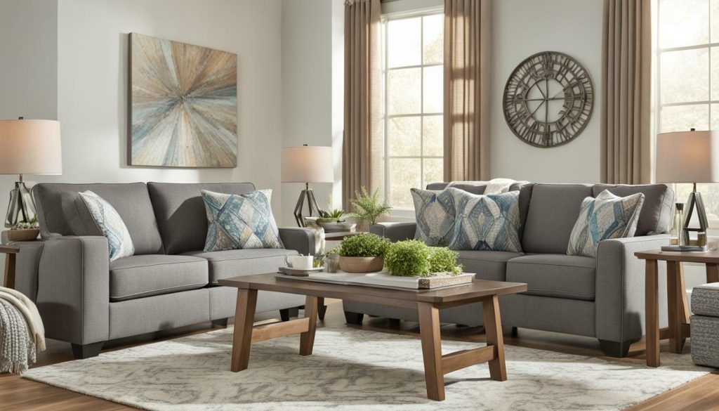 Affordable Calion Sofa and Loveseat Sets