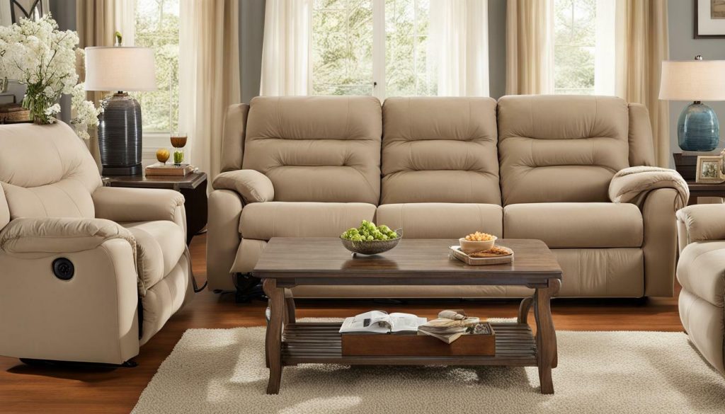 Affordable Reclining Sofa