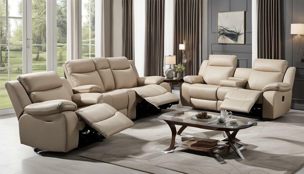 Comfortable 7 seater recliner sofa