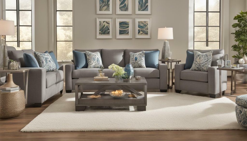 Comfortable Calion Sofa and Loveseat Sets