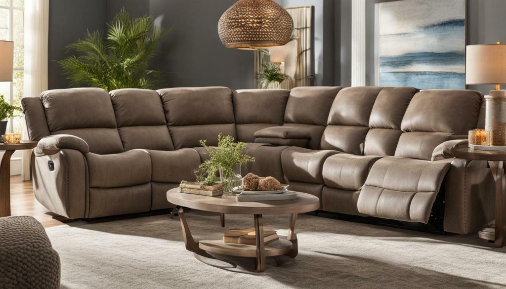 Comfortable Reclining Sofa