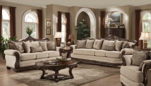 Comfortable and Durable Sofa and Loveseat