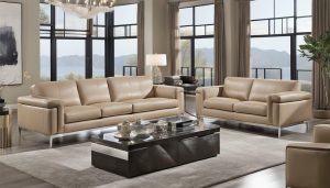 Gianna Top Grain Leather Sofa