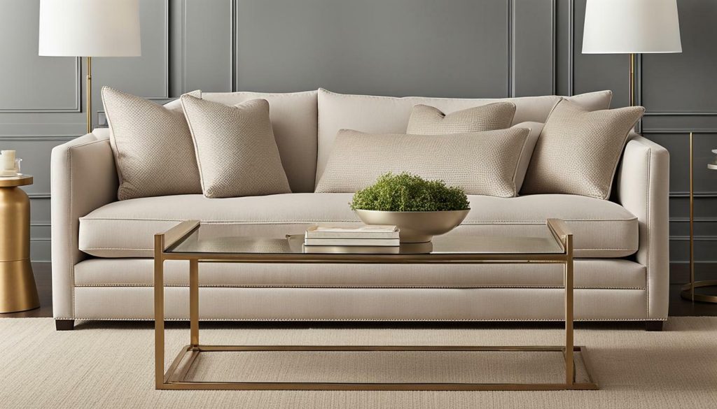 High-quality and comfortable Crate and Barrel Margot Sofa