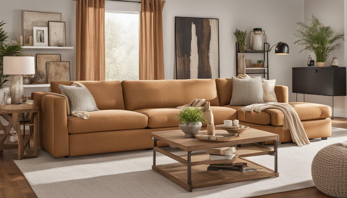 Maimz Caramel Sofa