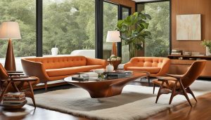 Mid-century modern sofa