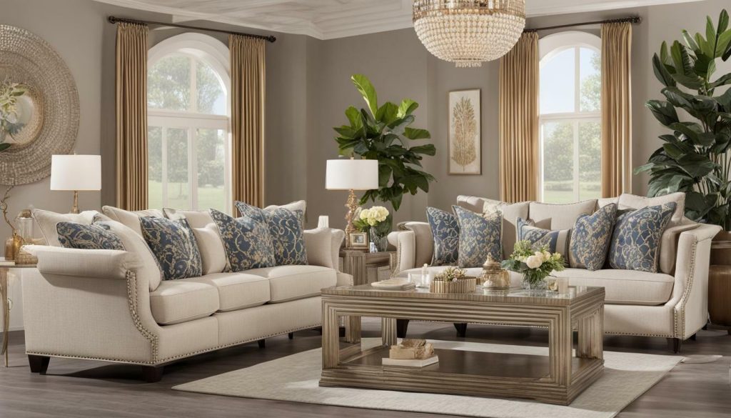 Versatile seating option for luxury home decor