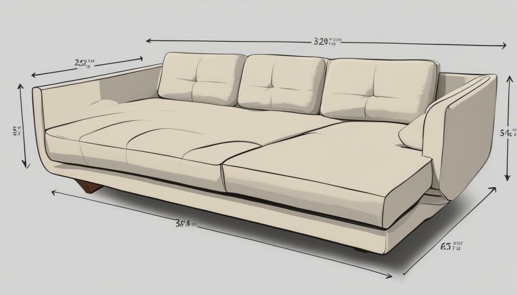 adrian pearsall sofa dimensions