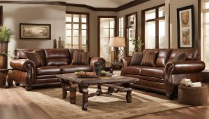 barcelona brown leather sofa