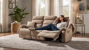 comfortable power reclining sofa