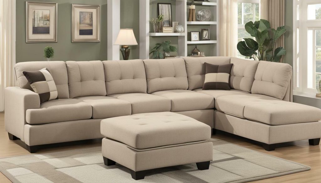 comfortable sectional sofa