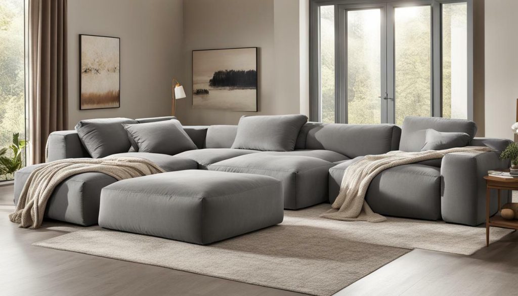 comfortable sofa for lounging