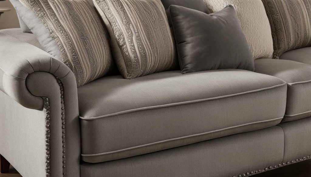 durable albany pewter sofa