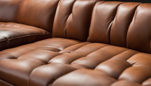 durable leather sofa image