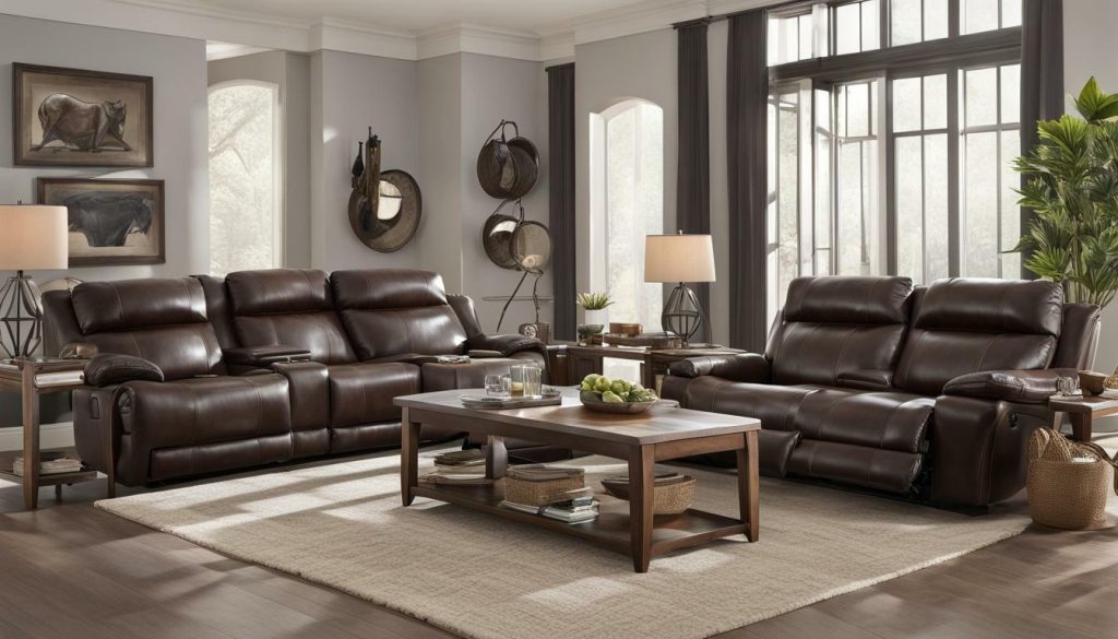 fallon leather power reclining sofa with power headrests