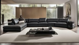 kavier 90 leather sofa