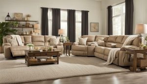 knoxville natural reclining sofa