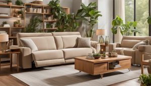 knoxville natural reclining sofa