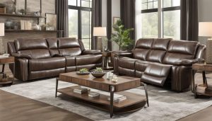 lawton fabric power reclining sofa with power headrests