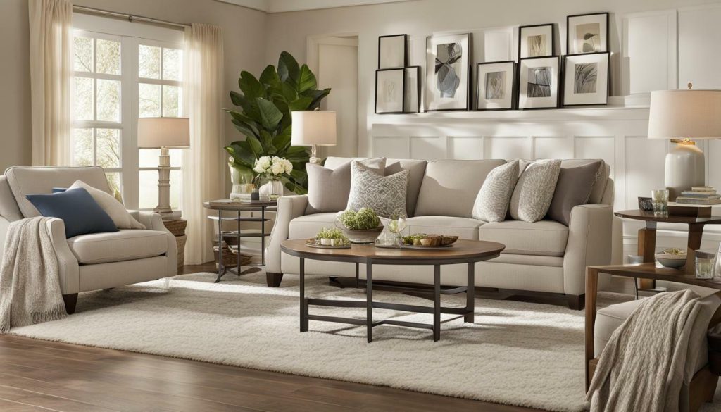 lazy boy alexandria sofa set