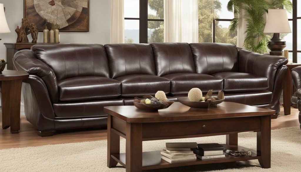 legacy leather sofa