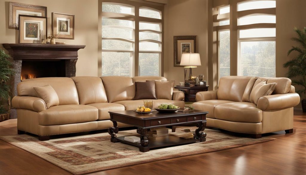 legacy leather sofa