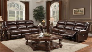 luxury leather sofa