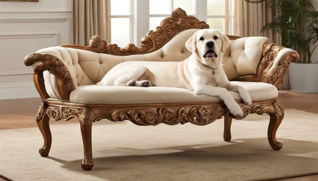 luxury pet sofa