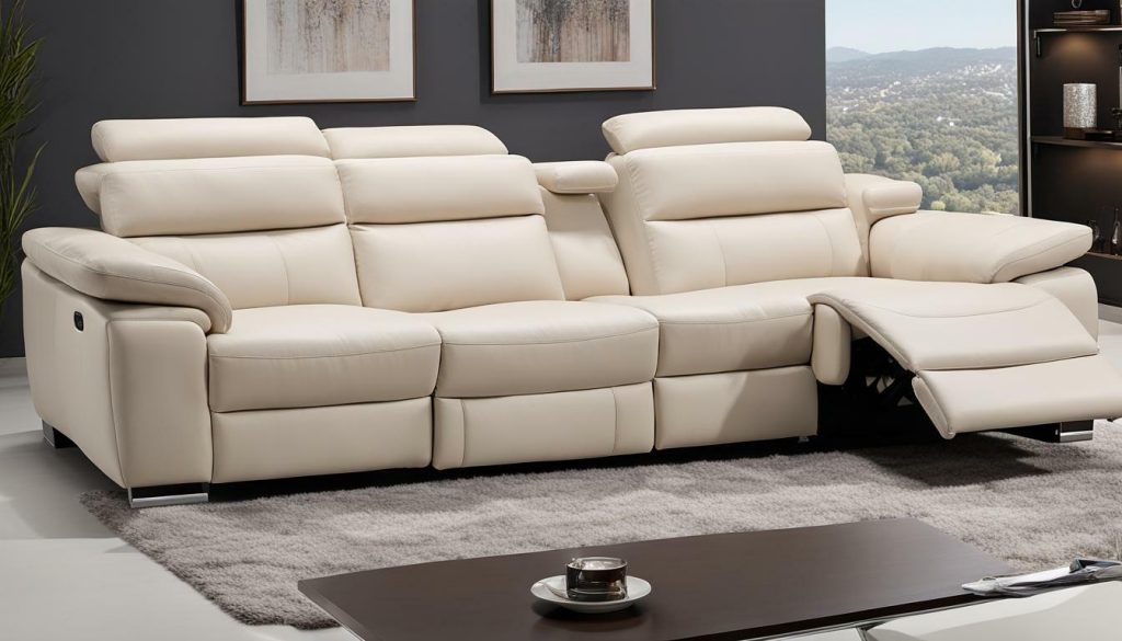 modern reclining sofa