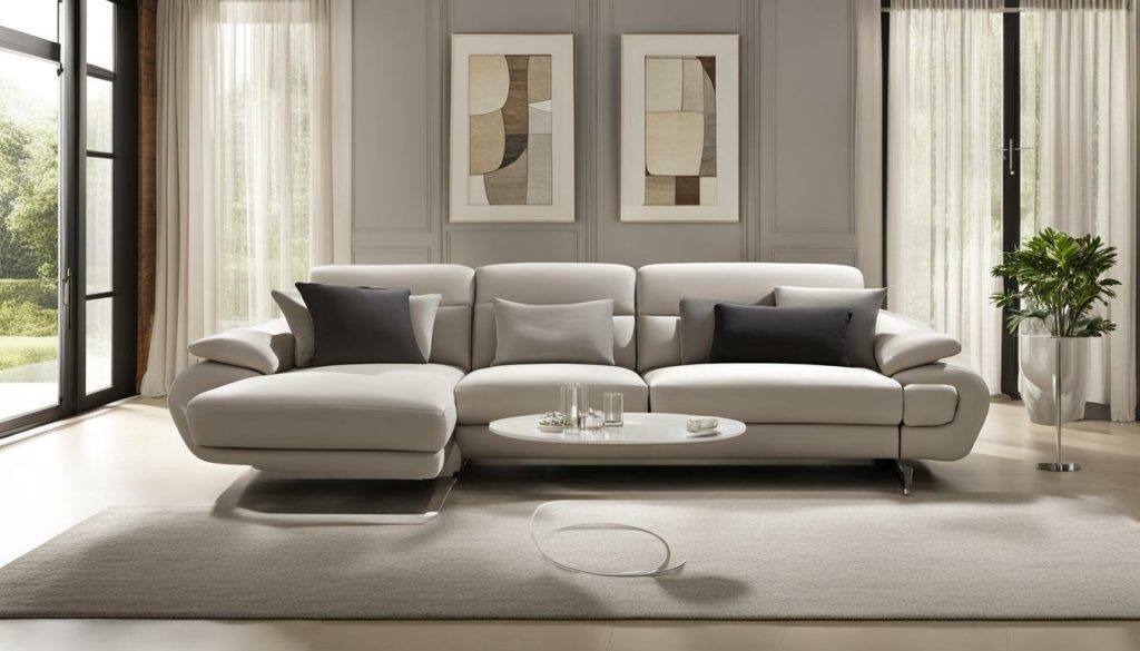 modern reclining sofa