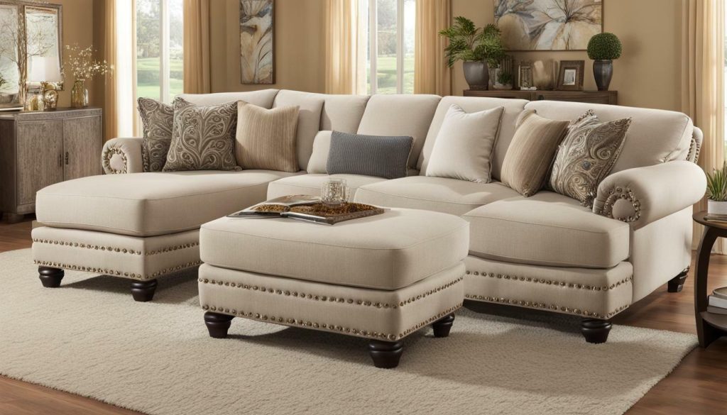 nailhead trim sofa