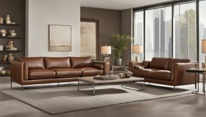 premium leather sofa