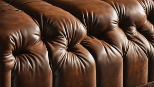 remington chesterfield leather sofa