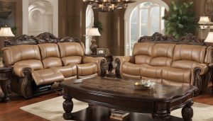 renaissance leather power reclining sofa