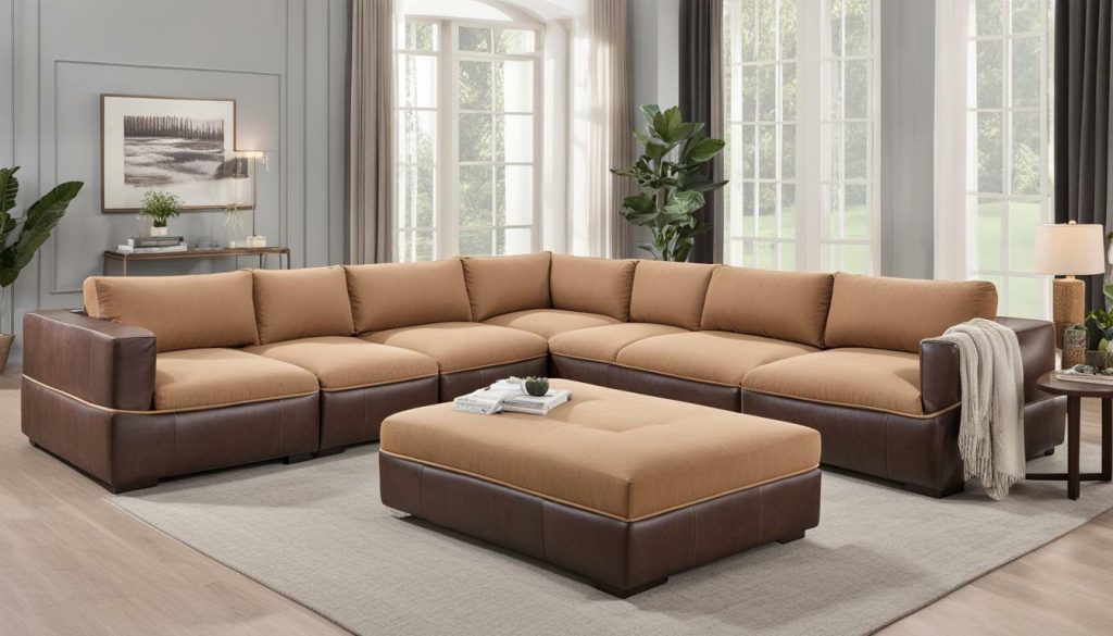 tanavi 3-piece modular sofa