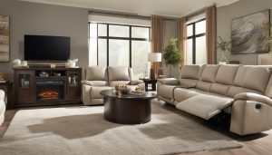 Electric reclining sofa