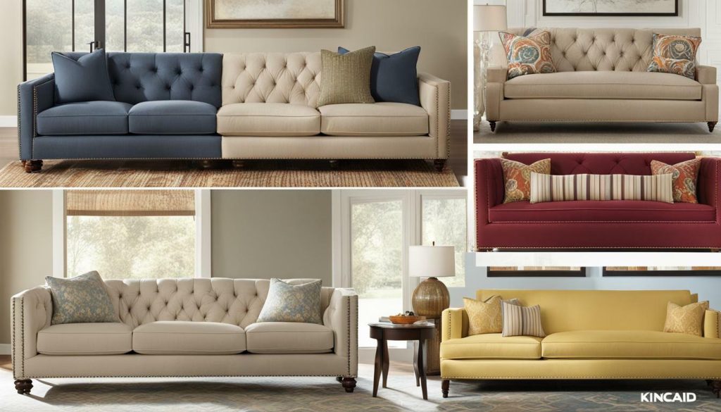 Kincaid sofa price range