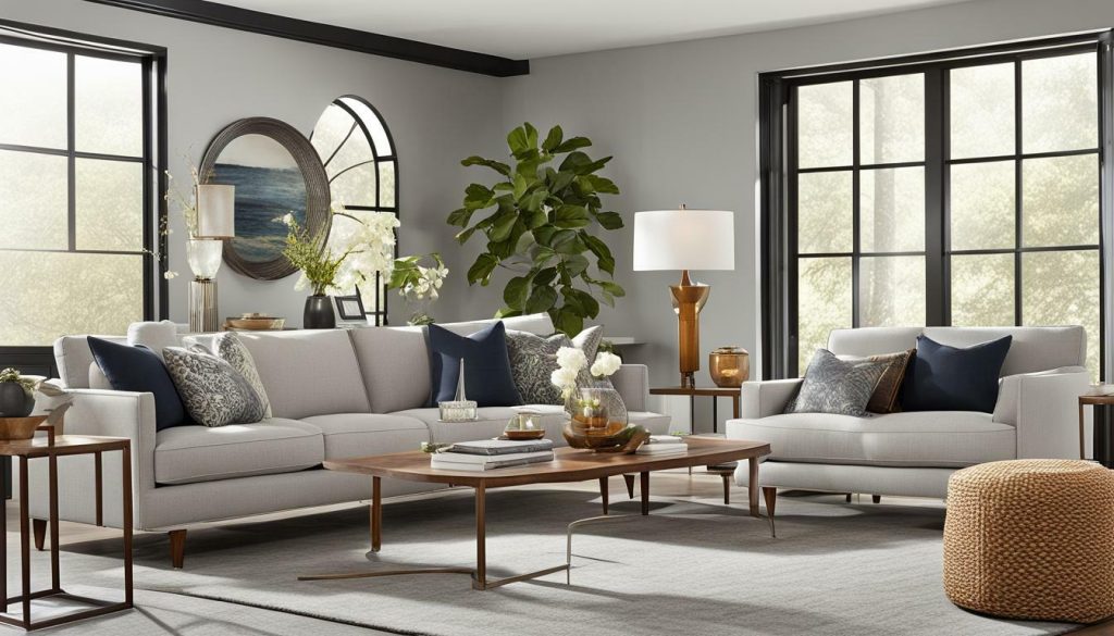 Lyndeboro Sofa in a modern living room