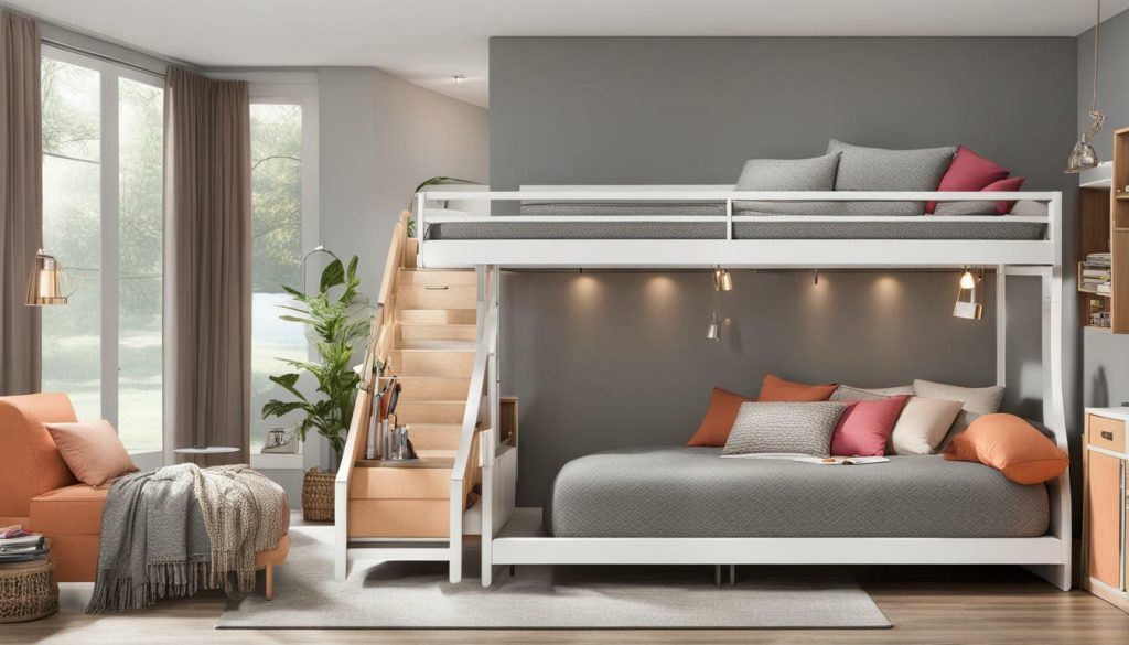 elevate bunk bed sleeper sofa