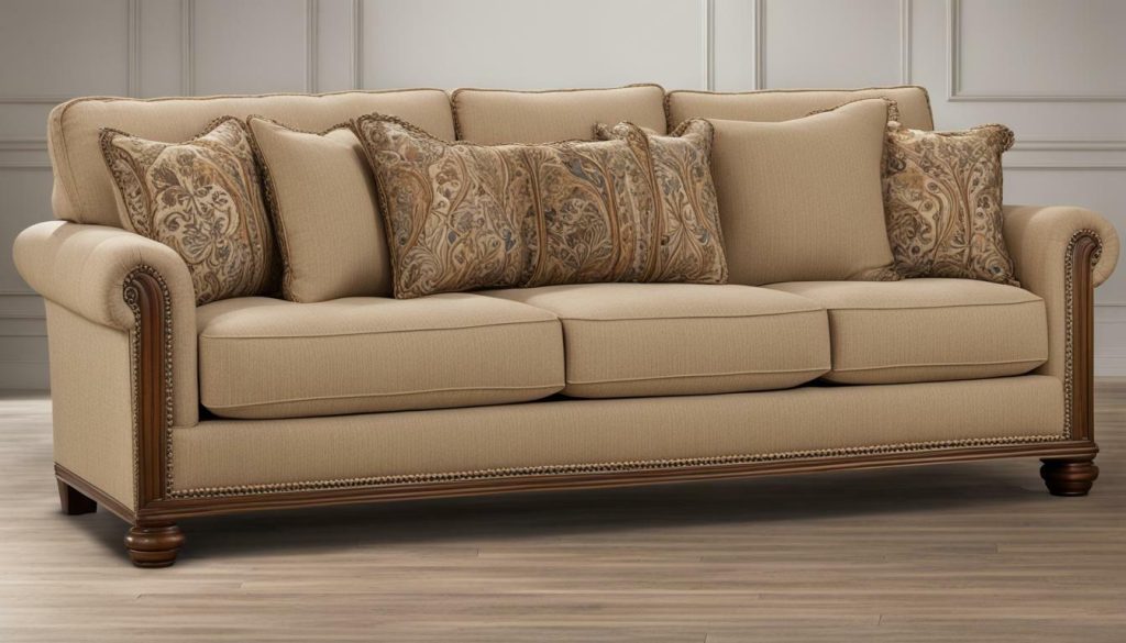 high-quality emma wheat sofa