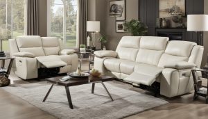 jackston leather power reclining sofa with power headrest