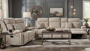 lawton fabric power reclining sofa