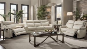 luxury reclining sofa